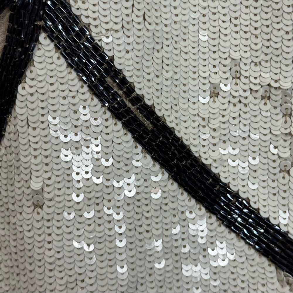 Needle & Thread Hand-Embellished Sequin Mini Dress | US 6 - Picture 7 of 8